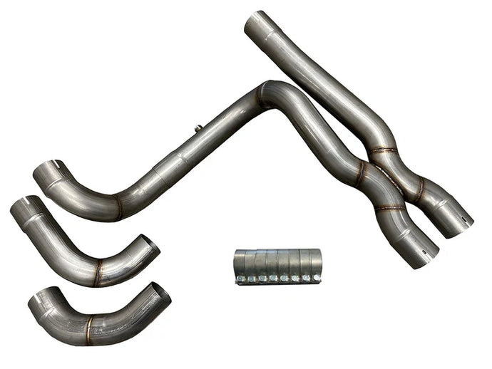 Speed Engineering Silverado & Sierra True Dual X-Pipe System 1999-2019 (UNIVERSAL)